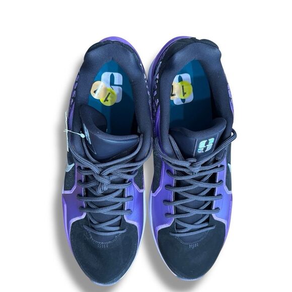 NEW Nike Sabrina 2 Court Vision Basketball Purple Shoes Women’s Sz 18.5 Men’s 17 - Picture 9 of 10